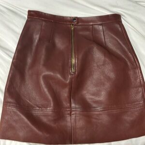 Leather skirt by A.L.C.O